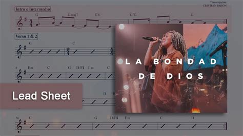 Acordes La Bondad de Dios Descubre cómo tocar esta canción