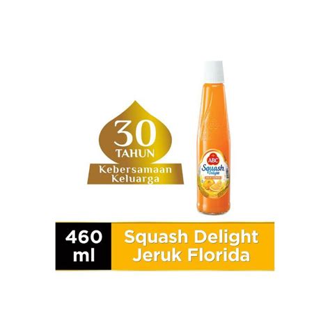 Jual Abc Squash Delight 460ml Rasa Jeruk Shopee Indonesia