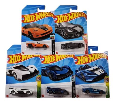 Hot Wheels Coleccion Corvette Y Mclaren Varios Modelos Env O Gratis