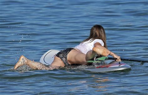 OLIVIA WILDE In Bikini Paddleboarding In Maui HawtCelebs