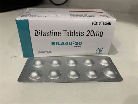 Bilastine Tablets 20 Mg At Rs 1350box Bilastine And Montelukast Tablet