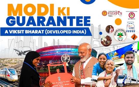 Modi Ki Guarantee A Viksit Bharat Developed India