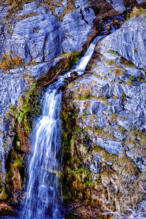 Waterfall-Mt Timpanogos Photograph by David Millenheft - Fine Art America