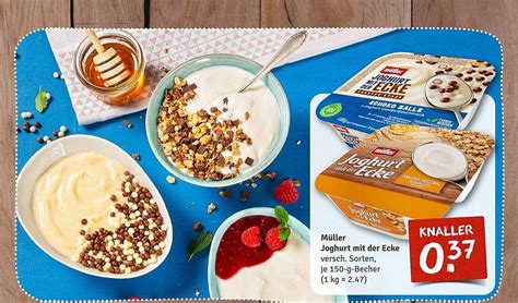 M Ller Joghurt Mit Der Ecke Versch Sorten Angebot Bei Nahkauf