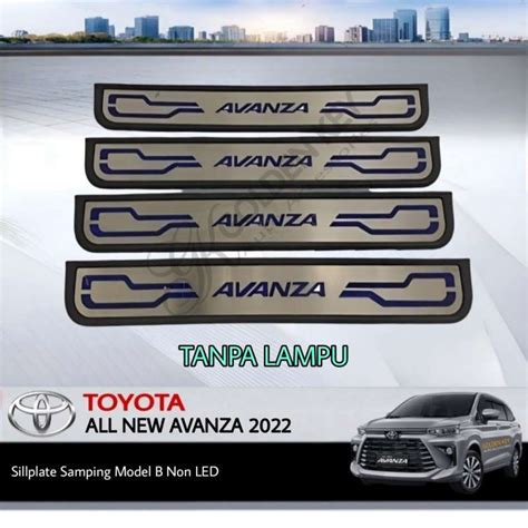 Jual Sillplate Samping All New Avanza Side Scuff Plate Model B Di