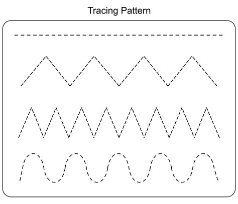 A Tracing Worksheets Preschool Line Tracing Worksheets Alpha