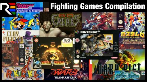 N64 Fighting Games Compilation Youtube