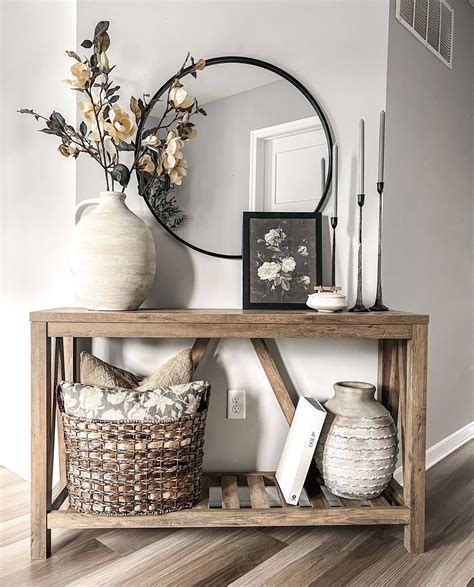 How To Style A Console Table 13 Practical Tips Ideas Sleek Chic