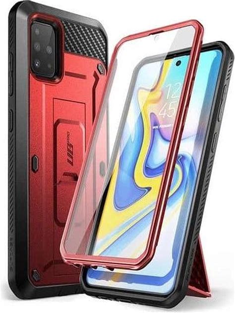 Supcase 360 Backcase Hoesje Met Screenprotector Samsung A51 Rood Bol