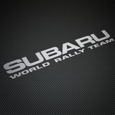 Subaru World Rally Team Logo Logodix