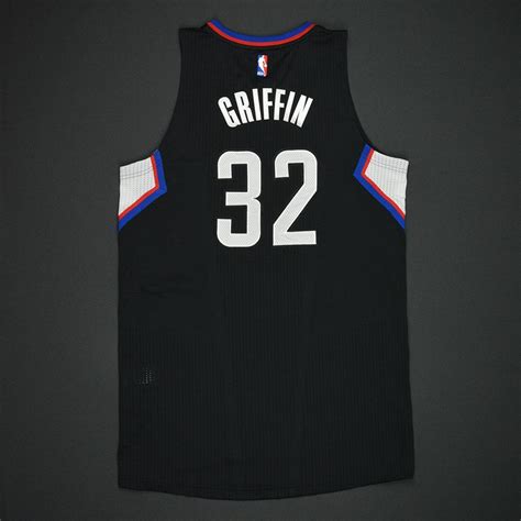 Blake Griffin Los Angeles Clippers Game Worn Nd Half Only Jersey