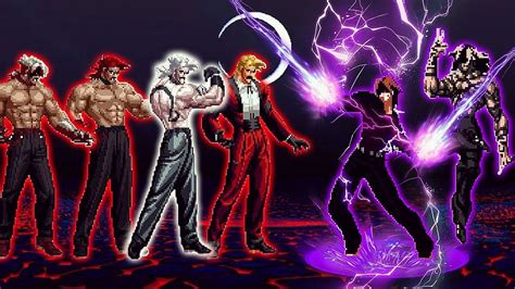 Mugen Kof Orochi Element Kyo Vs Rugal Bernstein Team Youtube