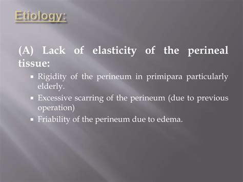 Complete perineal tear | PPT