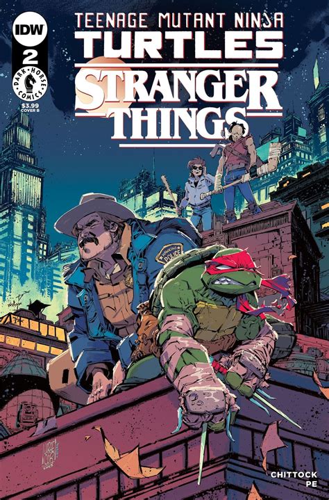 TMNT X Stranger Things 2 Preview Shell Shocked In The Upside Down