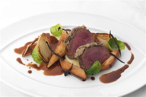 Black Olive Crusted Venison Recipe Great British Chefs