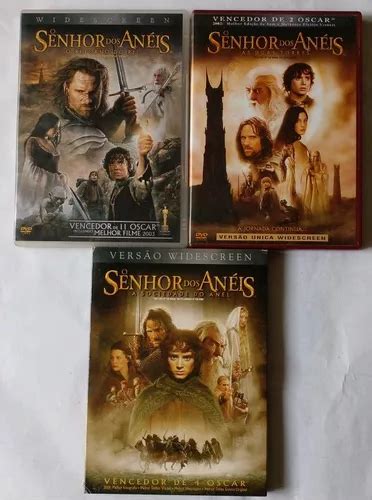 Dvd Original Trilogia O Senhor Dos An Is Dvds Mercadolivre