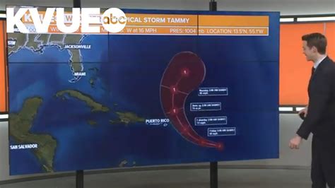 Talking Tropics Oct Tracking Tropical Storm Tammy Youtube