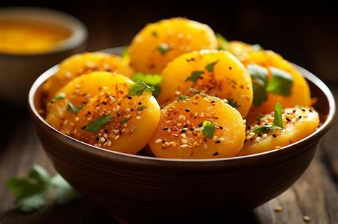 Premium Photo | Closeup Spicy Golgappa Indian Tasty Pani Puri or ...