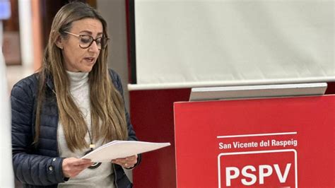 El Psoe De San Vicente Confirma Su Unidad Con Asun Par S Como Lideresa