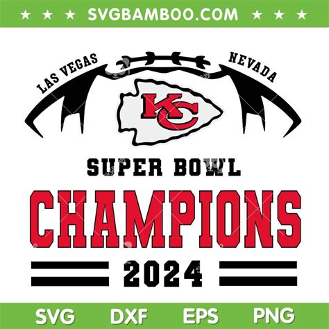 Kansas City Chiefs Super Bowl Champions SVG Las Vegas Nevada Kansas