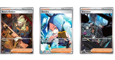 Cards Of Pok Mon Tcg Paldea Evolved Part Trainer Illustrations