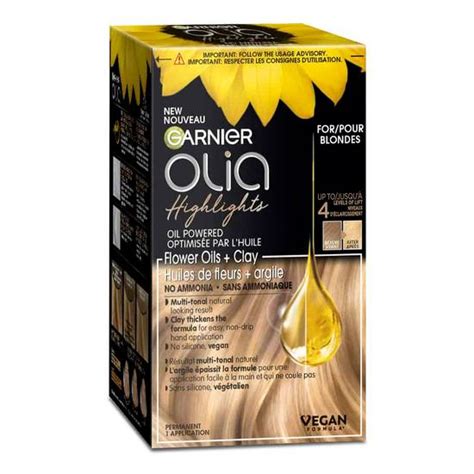 Olia Highlights Blondes Coloration Sans Ammoniaque Garnier Ca