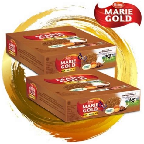 Jual Roma Marie Gold Milk Chocolate Gr Isi Sct Gr Shopee