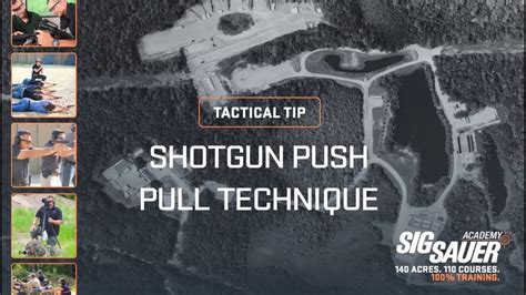 Tactical Tip Shotgun Push Pull Technique Youtube