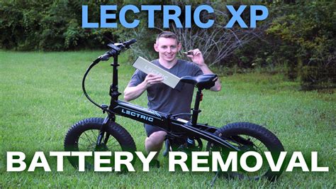 Lectric Xp Battery Removal Easy Youtube