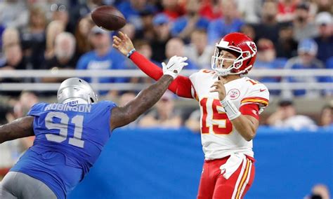 Chiefs Inicia La Defensa De Su Título Ante Lions Diario Basta