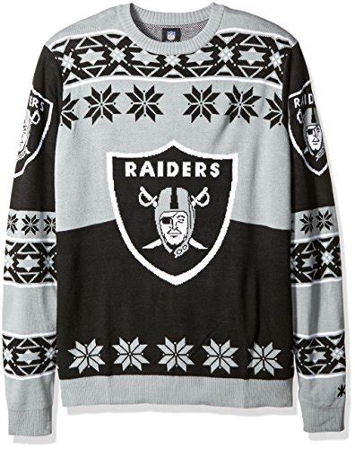 Las Vegas Raiders Big Logo Ugly Sweater Sports Hard Hats