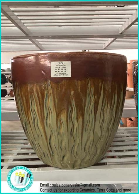 large glazed ceramic garden pots pottery asia
