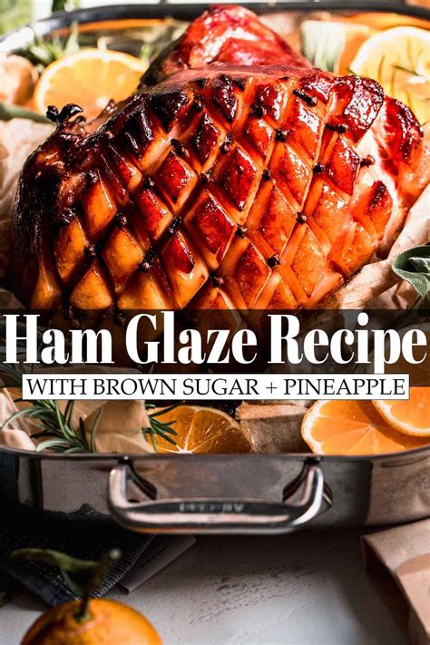 Easy Ham Glaze Recipe (The BEST Simple Sauce!!!)