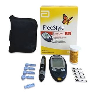 Abbott FreeStyle Freedom Lite Glucometer Blood Glucose Meter With 5s