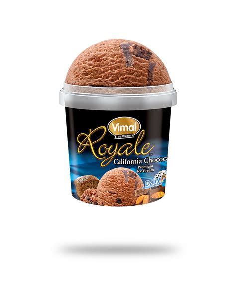 California Chocolate Premium Cup Vimal Ice Cream