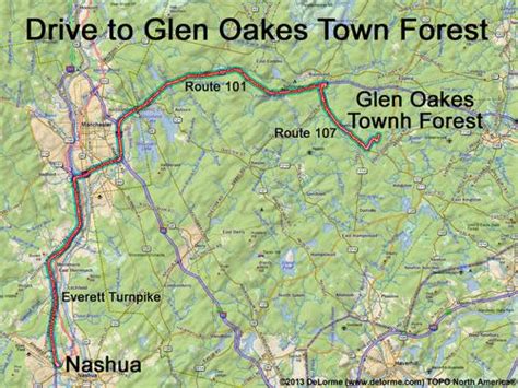 Drive To Glen Oakes Town Forest