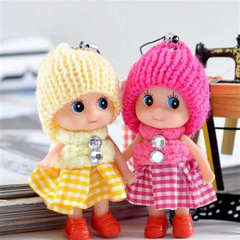 Cute Mini Dolls Pendant Gift Kids Baby Cartoon Movie Plush Toys For ...