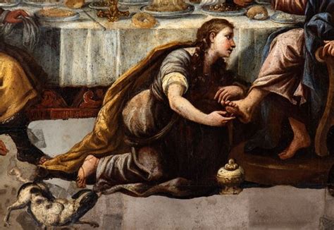 Luca Giordano A Cena In Casa Del Fariseo B Le Nozze Di Canaan