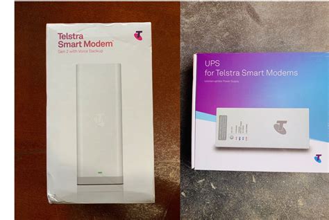 UPS TELSTRA SMART MODEM GEN 2 W VOICE BACKUP FTTP FTTC HFC FTTB