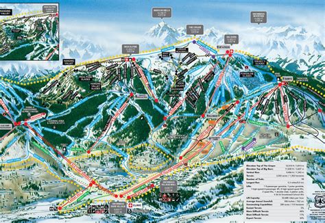 Aspen Snowmass Piste Map Ski Maps And Resort Info Pistepro