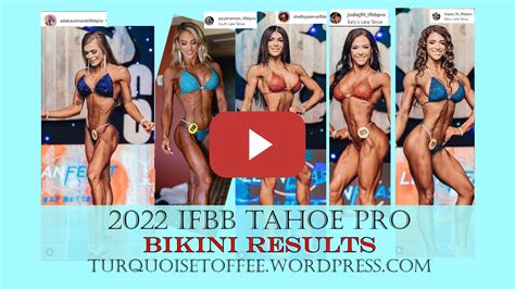 Ifbb Tahoe Pro Bikini Results Turquoise Toffee