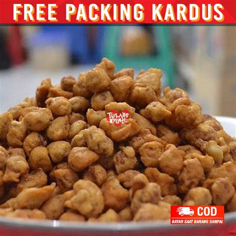 Jual Snack Kiloan Kacang Koro Pedas Gram Makanan Ringan Cemilan