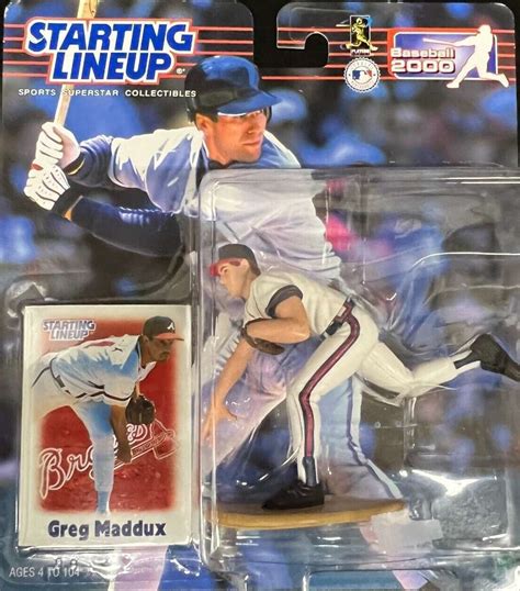 Greg Maddux Mlb Starting Lineup Action Figures Hobbydb