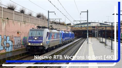 4K VIRM Verpest Bijna Shot Van RTB 186 300 Met Gloednieuwe Vectrons