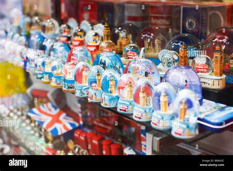 Souvenir Shop Window London Stock Photo Alamy