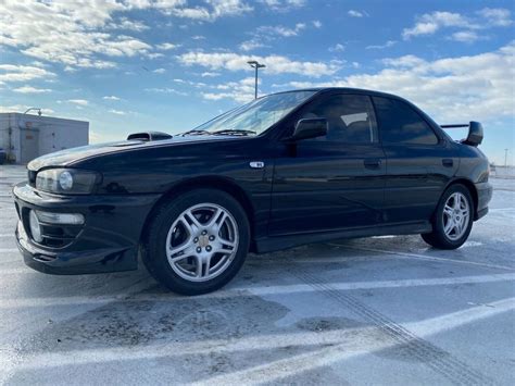 1994 Subaru Impreza WRX EJ20G 5 Speed 4 Door 4WD Black Mica JDM RHD