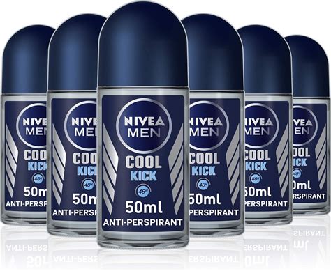 Nivea Men Cool Kick Hours Anti Perspirant Deodorant Roll On Ml