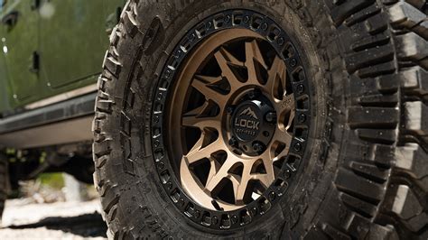 Lock Off Road Wheels Lunatic Matte Bronze With Matte Black Ring