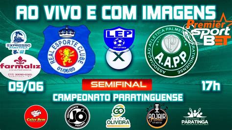 Real X Palmeiras Semifinal Paratinguense 2024 YouTube