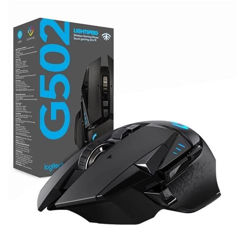 Mouse Sem Fio Gamer Logitech G502 Hero 16k Lightspeed Recarregável